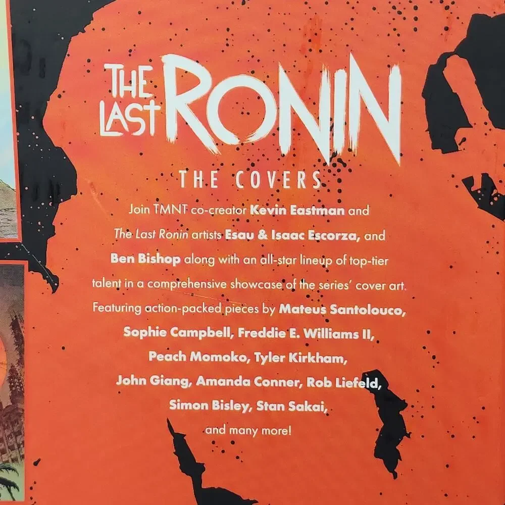 Teenage Mutant Ninja Turtles The Last Ronin The Covers HC IDW Publishing